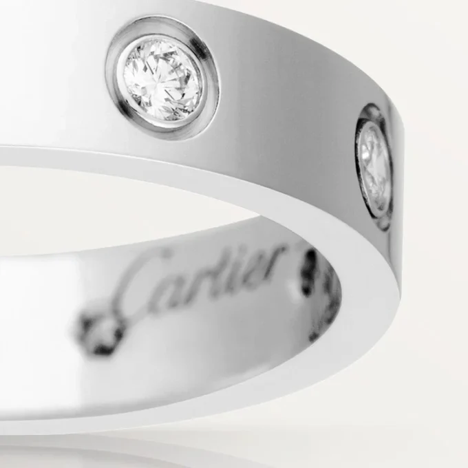 Βέρα Love, 8 διαμάντια – Λευκόχρυσο, Διαμάντια – Cartier Βέρα Love, 8 διαμάντια – Λευκόχρυσο, Διαμάντια – Cartier