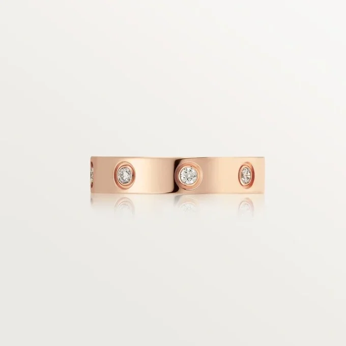 Βέρα Love, 8 διαμάντια – Ροζ χρυσός, Διαμάντια – Cartier Βέρα Love, 8 διαμάντια – Ροζ χρυσός, Διαμάντια – Cartier