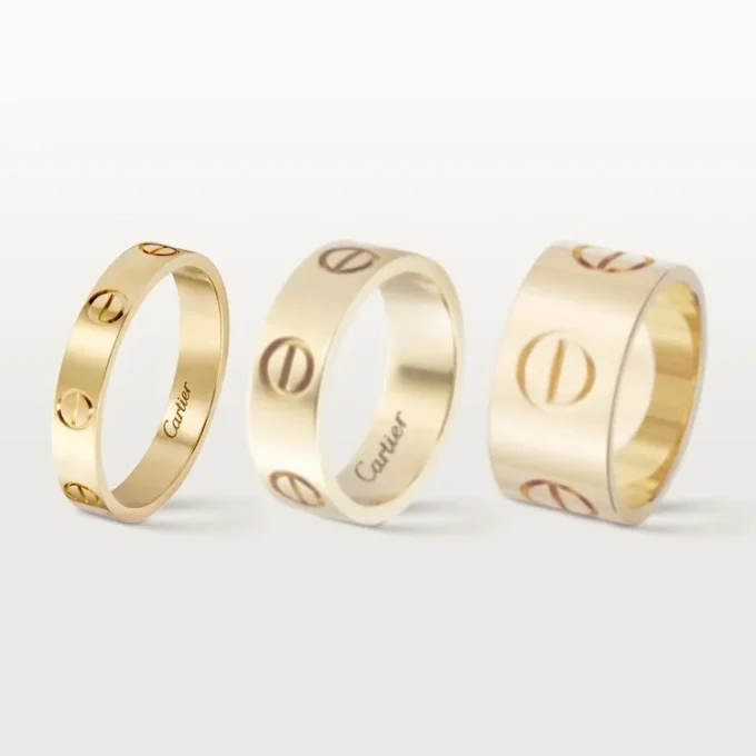 Βέρα Love σε κίτρινο χρυσό, μικρό μοντέλο | Cartier Us