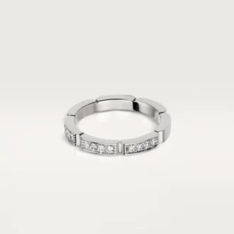 Βέρα Maillon Panthere – Λευκόχρυσο, Διαμάντια – Cartier