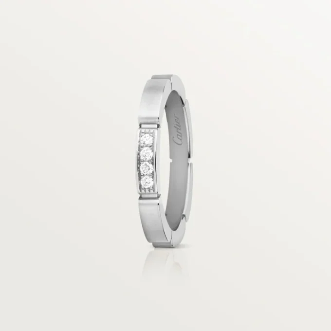 Βέρα Maillon Panthere – Λευκόχρυσο, Διαμάντια – Cartier