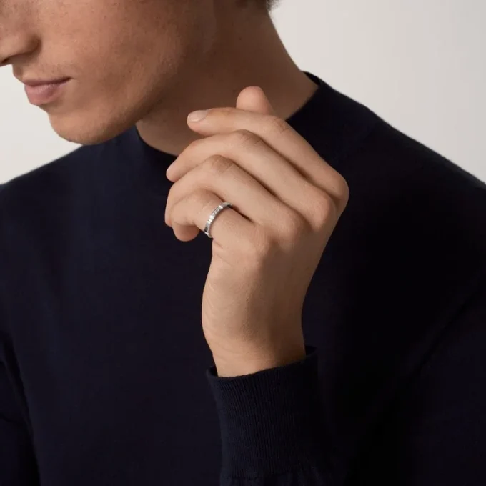 Βέρα Maillon Panthere – Λευκόχρυσο, Διαμάντια – Cartier