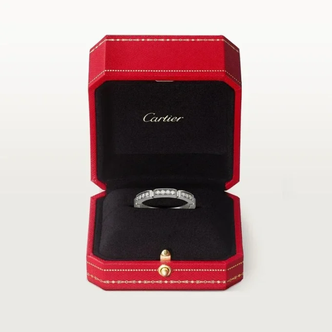 Βέρα Maillon Panthere – Λευκόχρυσο, Διαμάντια – Cartier