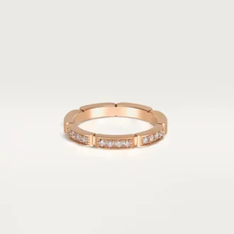 Βέρα Maillon Panthere – Ροζ χρυσός, διαμάντια – Cartier