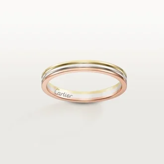 Βέρα Trinity – Λευκόχρυσο, ροζ χρυσό, κίτρινο χρυσό – Cartier