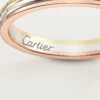 Βέρα Trinity – Λευκόχρυσο, ροζ χρυσό, κίτρινο χρυσό – Cartier