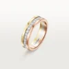 Βέρα Vendome Louis Cartier, πλάτος 4,8 mm, με πάβ