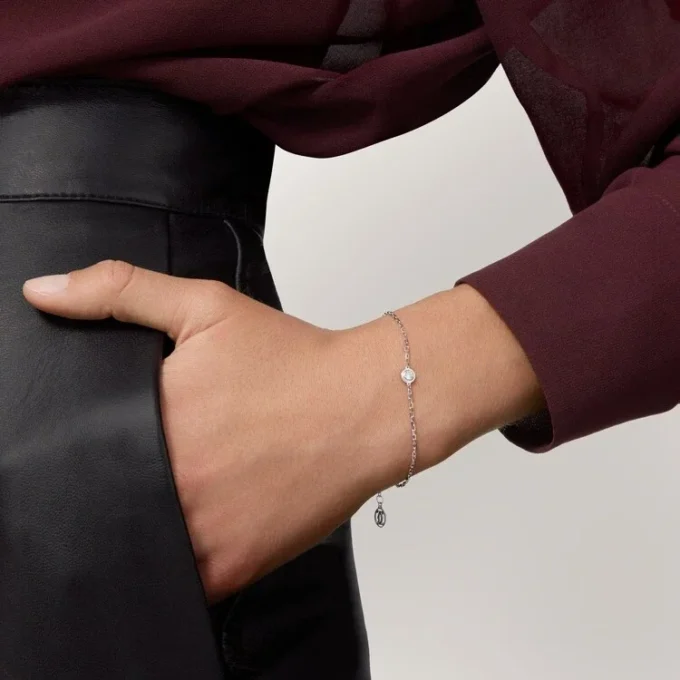Βραχιόλι Cartier D’amour, Διαμάντι, Μεσαίο Μοντέλο Βραχιόλι Cartier D’amour, Διαμάντι, Μεσαίο Μοντέλο