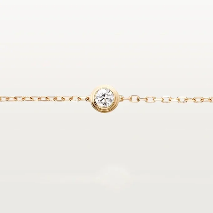 Βραχιόλι Cartier D’amour, Διαμάντι, Μεσαίο Μοντέλο Βραχιόλι Cartier D’amour, Διαμάντι, Μεσαίο Μοντέλο