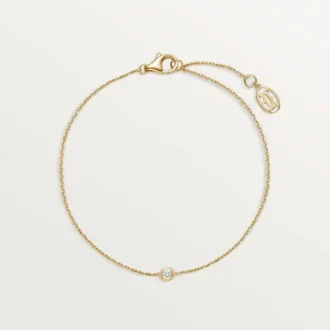 Βραχιόλι Cartier D’amour, διαμάντια, μίνι μοντέλο