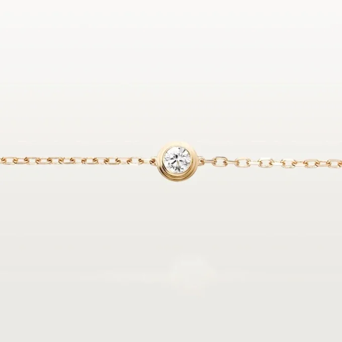 Βραχιόλι Cartier D’amour, διαμάντια, μίνι μοντέλο Βραχιόλι Cartier D’amour, διαμάντια, μίνι μοντέλο