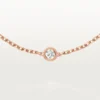 Βραχιόλι Cartier D’amour, διαμάντια, μίνι μοντέλο Βραχιόλι Cartier D’amour, διαμάντια, μίνι μοντέλο