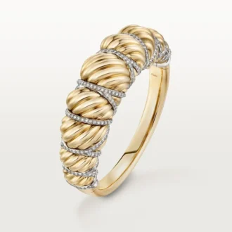 Βραχιόλι Cartier Libre Tressage, Διαμάντια
