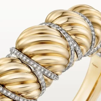 Βραχιόλι Cartier Libre Tressage, Διαμάντια