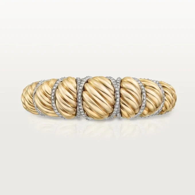 Βραχιόλι Cartier Libre Tressage, Διαμάντια Βραχιόλι Cartier Libre Tressage, Διαμάντια