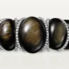 Βραχιόλι Cartier Libre Tressage, Οψιδιανός, Διαμάντια Βραχιόλι Cartier Libre Tressage, Οψιδιανός, Διαμάντια