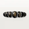 Βραχιόλι Cartier Libre Tressage, Οψιδιανός, Διαμάντια