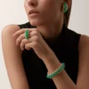 Σκουλαρίκι Clash De Cartier, χρυσόπρασο, μοντέλο εξαιρετικά μεγάλου μεγέθους Σκουλαρίκι Clash De Cartier, χρυσόπρασο, μοντέλο εξαιρετικά μεγάλου μεγέθους