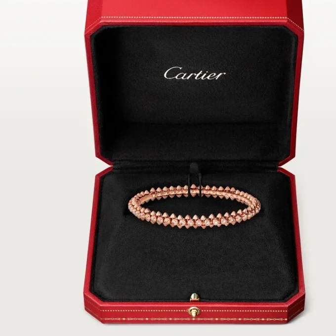 Βραχιόλι Clash De Cartier, μεσαίο μοντέλο, διαμάντια Βραχιόλι Clash De Cartier, μεσαίο μοντέλο, διαμάντια