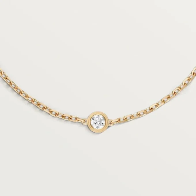 Βραχιόλι Diamants Legers, Sm – Κίτρινο χρυσό, Διαμάντι – Cartier