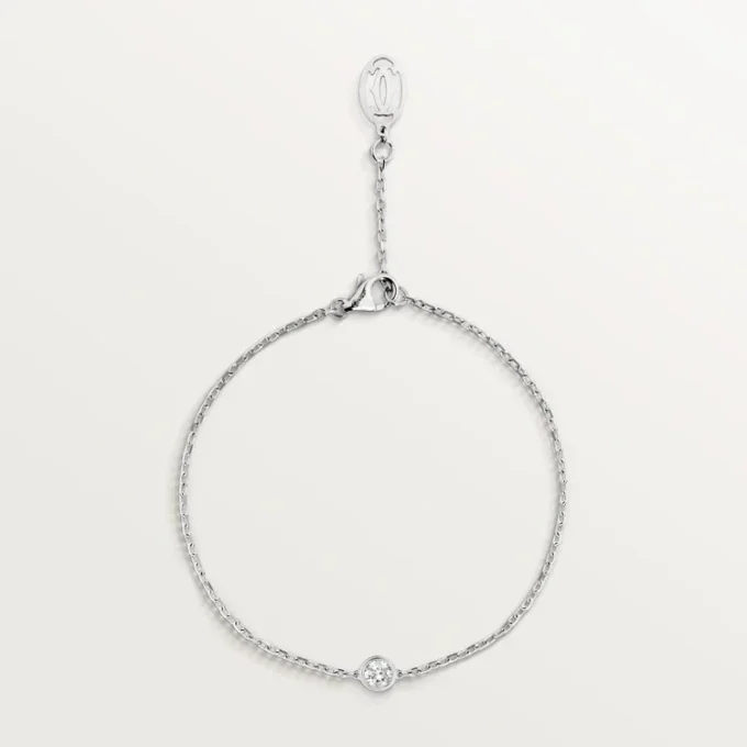 Βραχιόλι Diamants Legers, Sm – Λευκόχρυσο, Διαμάντι – Cartier