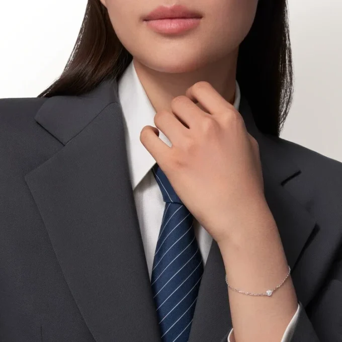 Βραχιόλι Diamants Legers, Sm – Λευκόχρυσο, Διαμάντι – Cartier