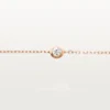 Βραχιόλι Diamants Legers, Sm – Ροζ χρυσός, Διαμάντι – Cartier