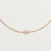 Βραχιόλι Diamants Legers, Sm – Ροζ χρυσός, Διαμάντι – Cartier