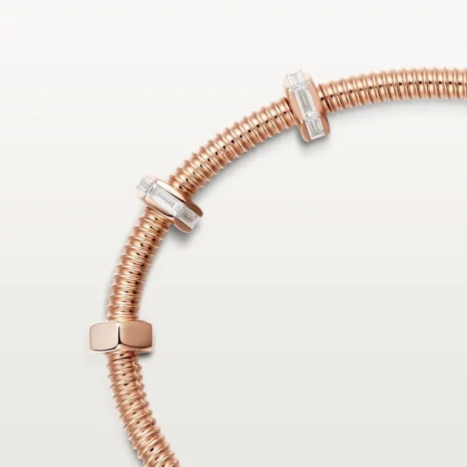 Βραχιόλι Ecrou De Cartier, Διαμάντια Βραχιόλι Ecrou De Cartier, Διαμάντια