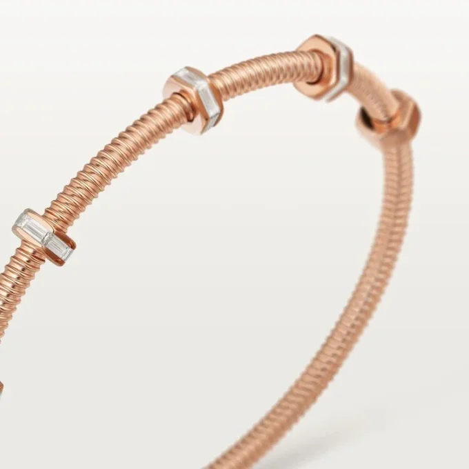 Βραχιόλι Ecrou De Cartier, Διαμάντια Βραχιόλι Ecrou De Cartier, Διαμάντια