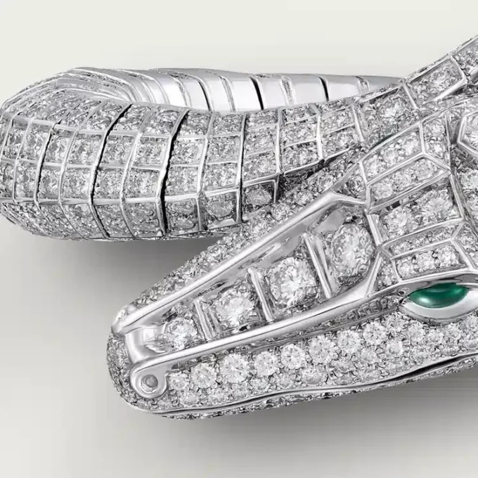 Βραχιόλι Faune Et Flore De Cartier, με πάβ Βραχιόλι Faune Et Flore De Cartier, με πάβ