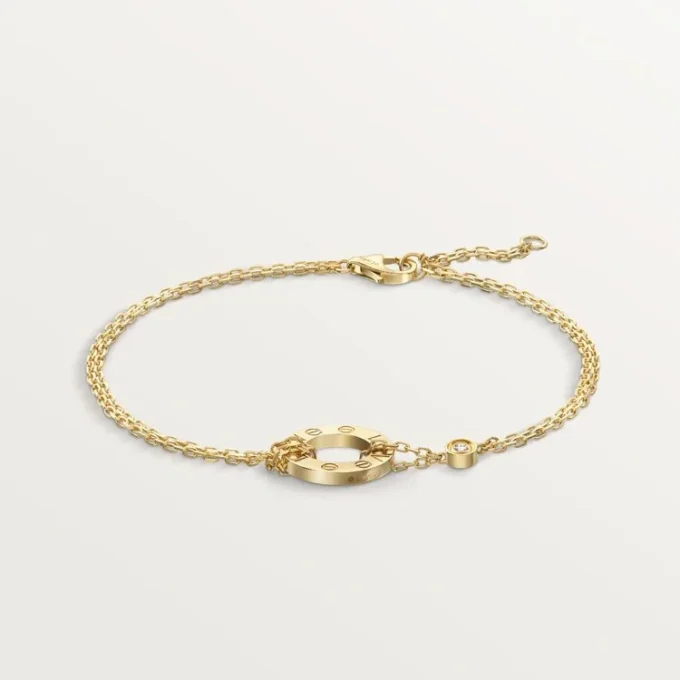 Βραχιόλι Love – Κίτρινο χρυσό, διαμάντια – Cartier