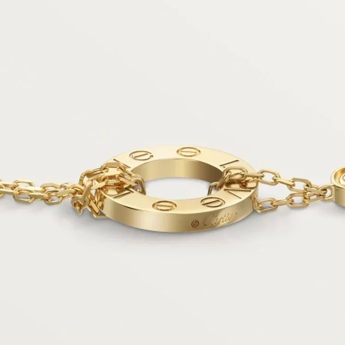 Βραχιόλι Love – Κίτρινο χρυσό, διαμάντια – Cartier