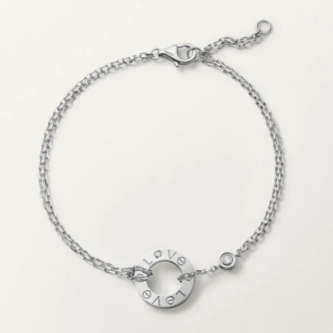 Βραχιόλι Love – Λευκόχρυσο, Διαμάντια – Cartier Βραχιόλι Love – Λευκόχρυσο, Διαμάντια – Cartier