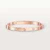 Βραχιόλι Love, μεσαίο μοντέλο, 4 διαμάντια