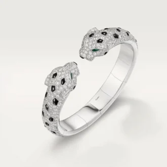 Βραχιόλι Panthere De Cartier, αρθρωτό, με πάβινγκ