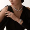 Δαχτυλίδι Panthere De Cartier, αρθρωτό, με πάβινγκ Δαχτυλίδι Panthere De Cartier, αρθρωτό, με πάβινγκ