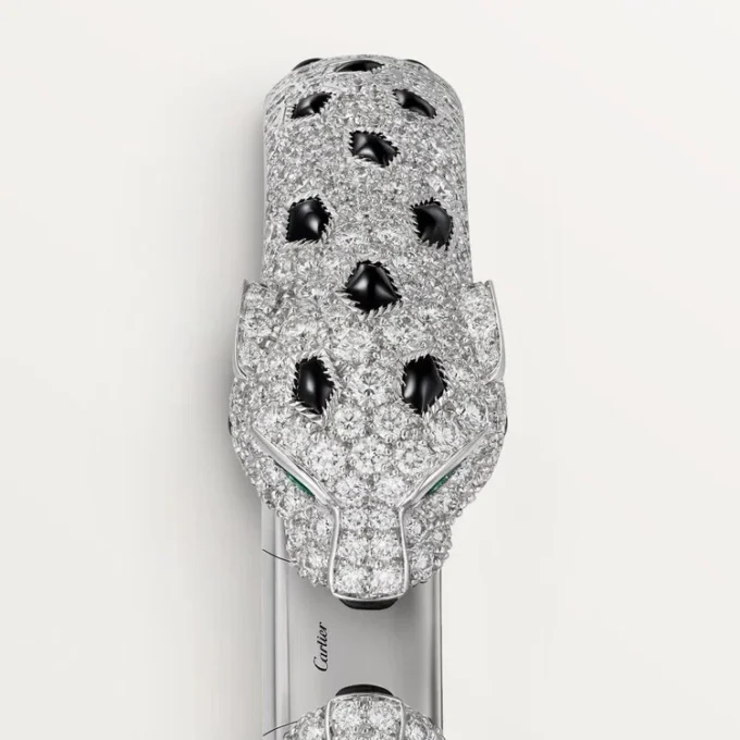 Βραχιόλι Panthere De Cartier, αρθρωτό, με πάβινγκ