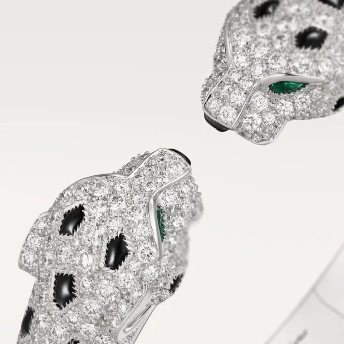 Βραχιόλι Panthere De Cartier, αρθρωτό, με πάβινγκ