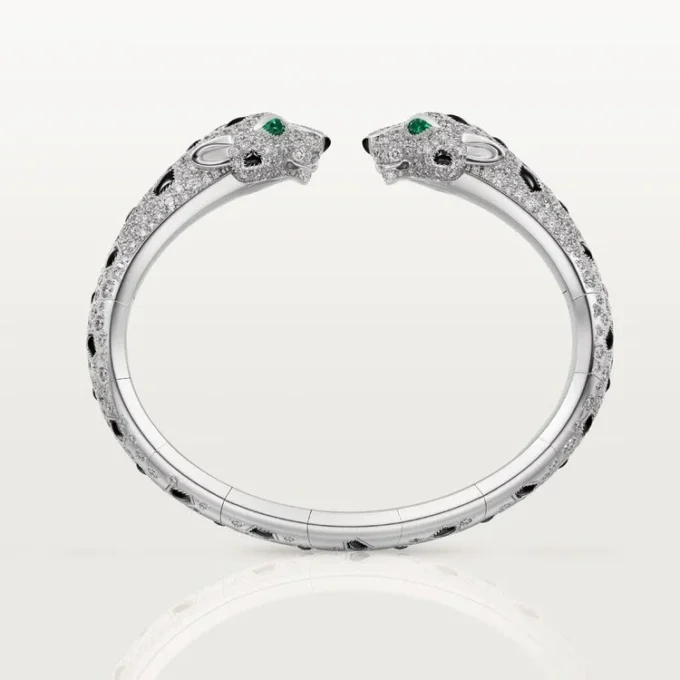 Βραχιόλι Panthere De Cartier, αρθρωτό, με πάβινγκ