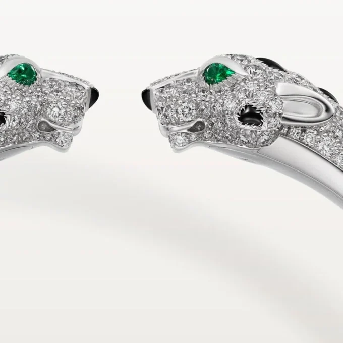 Βραχιόλι Panthere De Cartier, αρθρωτό, με πάβινγκ