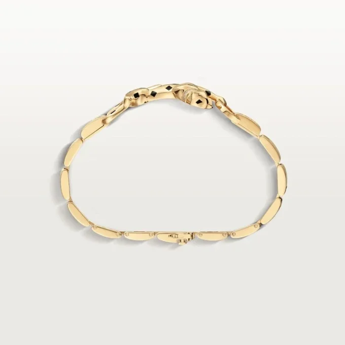 Βραχιόλι Panthere De Cartier – Κίτρινο χρυσό, λάκα, διαμάντια, γρανάτες τσαβορίτη, όνυχας – Cartier Βραχιόλι Panthere De Cartier – Κίτρινο χρυσό, λάκα, διαμάντια, γρανάτες τσαβορίτη, όνυχας – Cartier