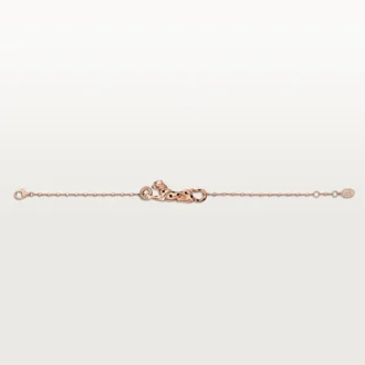 Βραχιόλι Panthere De Cartier – Ροζ χρυσός, γρανάτες τσαβορίτη, διαμάντια – Cartier