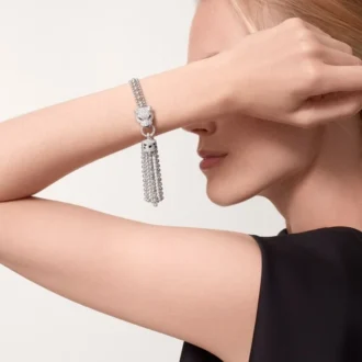 Βραχιόλι Panthere De Cartier, με αλυσίδα, ημι-στοιχισμένο