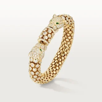 Βραχιόλι Panthere De Cartier, με πλακέ διαμάντια