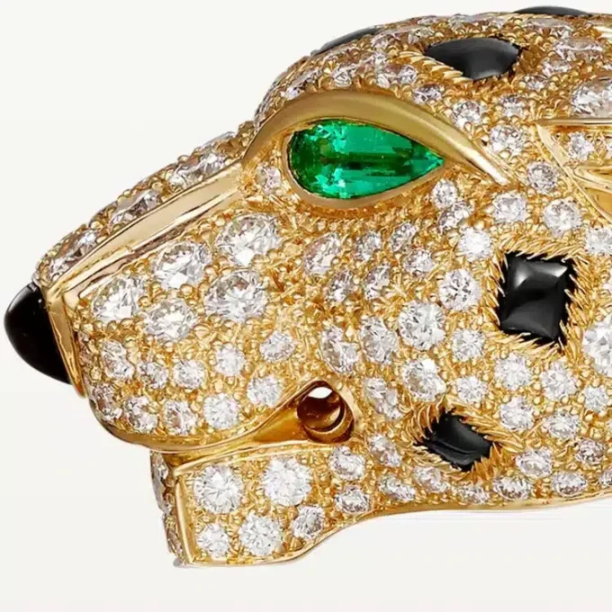 Βραχιόλι Panthere De Cartier, με πλακέ διαμάντια