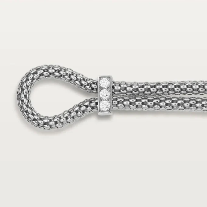 Βραχιόλι Panthere De Cartier, με πλακέ διαμάντια Βραχιόλι Panthere De Cartier, με πλακέ διαμάντια