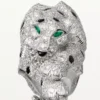 Βραχιόλι Panthere De Cartier, με πλακέ διαμάντια Βραχιόλι Panthere De Cartier, με πλακέ διαμάντια