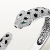 Βραχιόλι Panthere De Cartier, μεσαίο μοντέλο, με πάβ