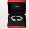 Βραχιόλι Panthere De Cartier, μεσαίο μοντέλο, με πάβ